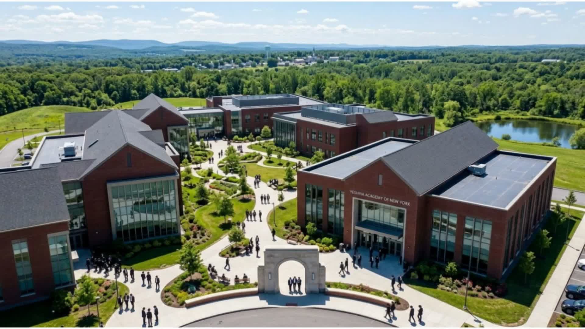 Rendering of the Nesivos yeshiva campus